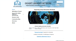 Desktop Screenshot of giglibraries.net